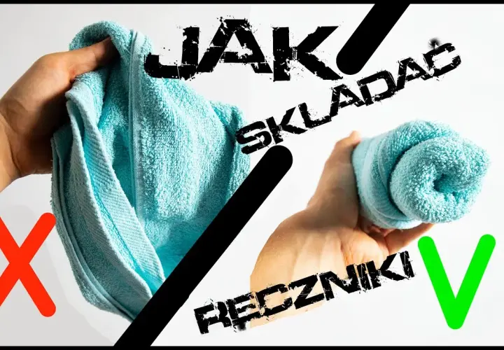 Jak składać ręczniki jak w hotelu? Proste triki i figury