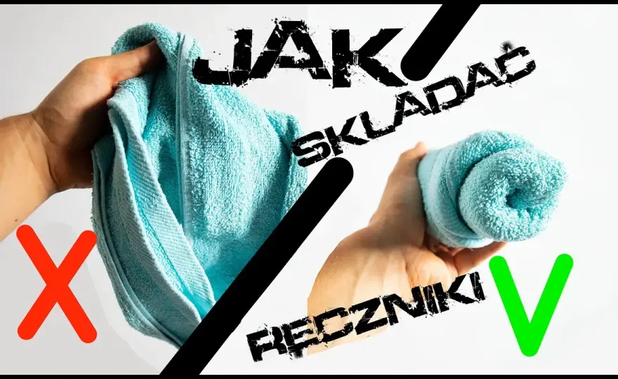 Jak składać ręczniki jak w hotelu? Proste triki i figury